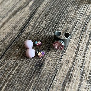 Sabika Ring and Earrings